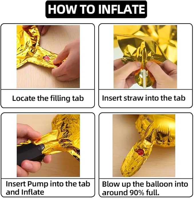 Silver Happy Birthday Banner Balloon Aluminum Foil 16 Inch Letter,10 Inch Five Pointed Star Four Pointed Star Suitable for Kids, Men, Women, Boys and Girls Party Decoration Supplies